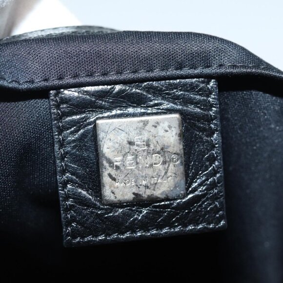 Fendi Black Nylon Shoulder Bag - Picture 10 of 12
